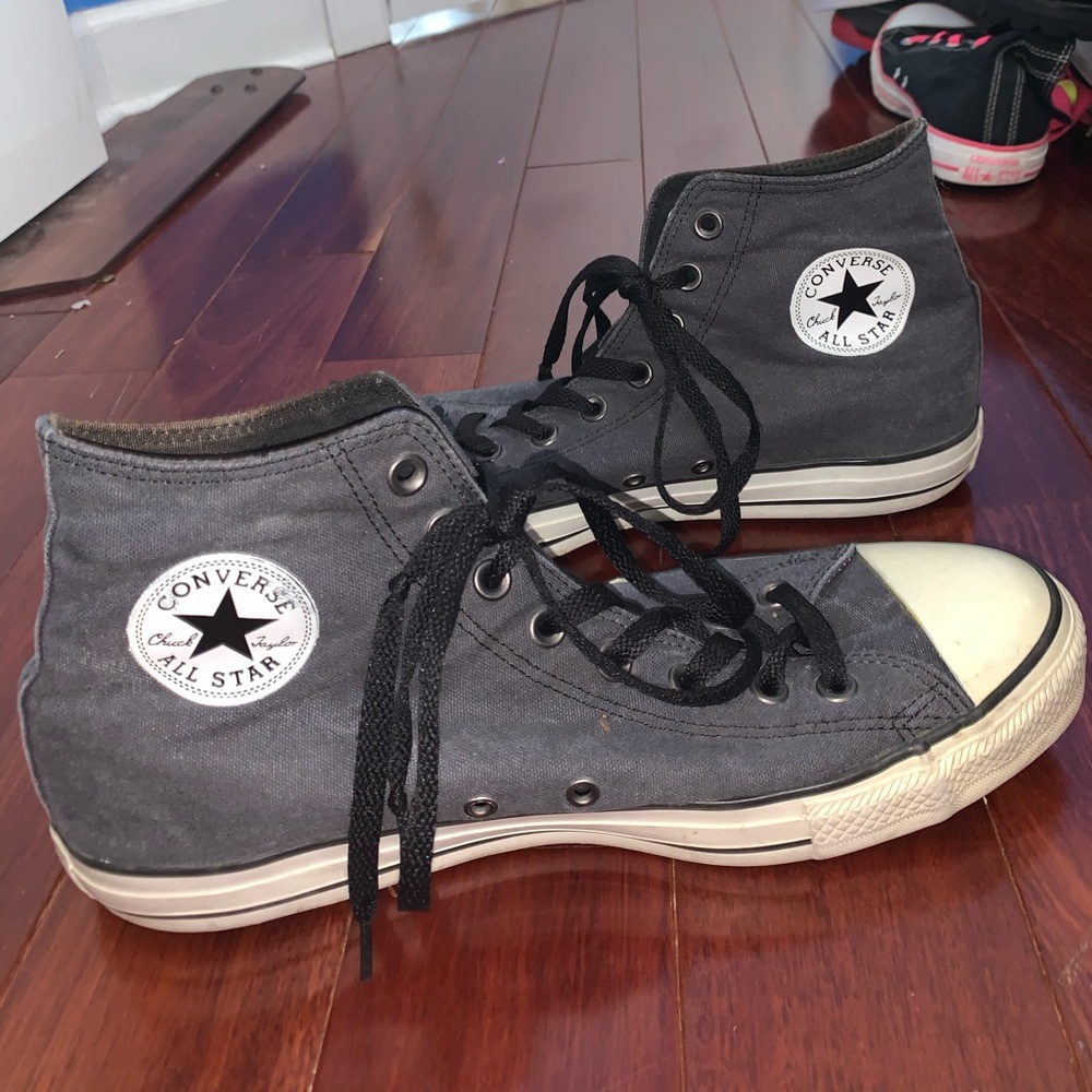 Chuck Taylor Hightop Vintage Faded Black Converse